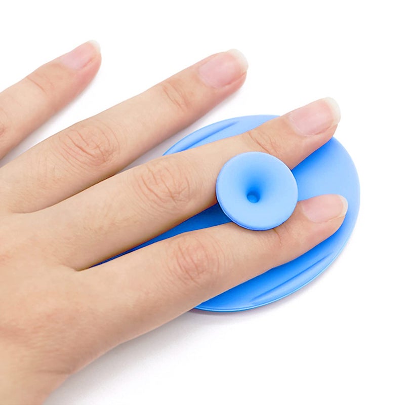 MR LION Cradle Cap Brush and Comb, Cradle Cap Brush Safe Baby's Scalp Brush with Soft Rubber Bristles, Help Gently Massage Care Scalp - Image 3